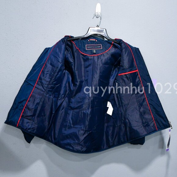 Tommy Hilfiger Ladies' Quilted Jacket in blue - Picture 4 of 7